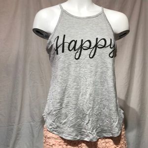 HAPPY Tank top small Do what you love, love what you do